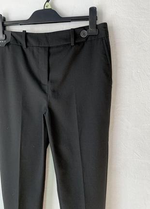 Базовые узкие укороченные классические брюки3 фото