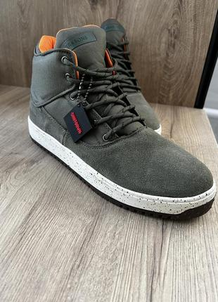 Брендові черевики хакі cayler &son’s хайтопи, снікерси7 фото