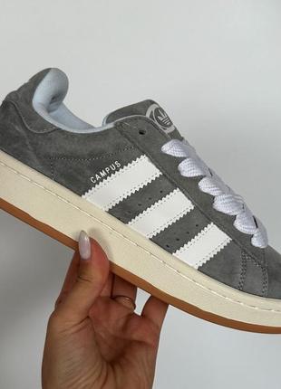 Женские adidas campus 00s grey/white