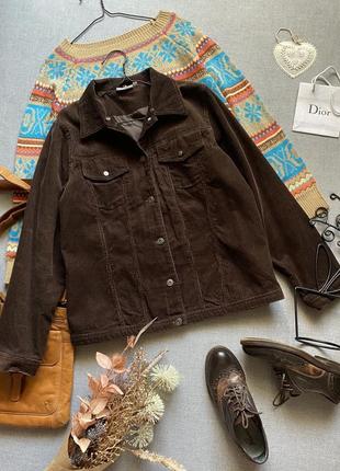 Вельветова куртка, жакет, піджак, casual clothing, zara, l розмір, коричнева,5 фото