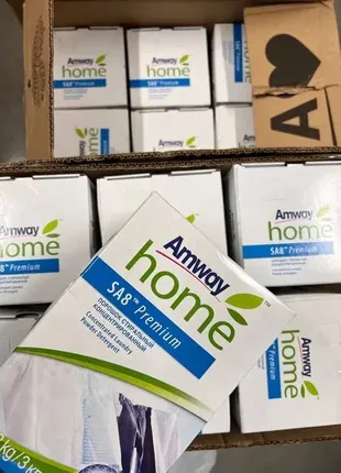 Amway hometm sa8tm premium концентрированный стиральный порошок (3 кг)3 фото