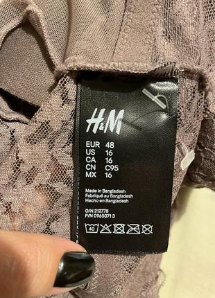 Кружевной топ бра h&m5 фото