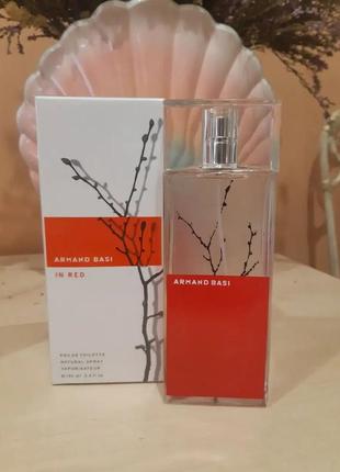 Armand basi in red туалетная вода 100 ml, духи женские, туалетная вода1 фото