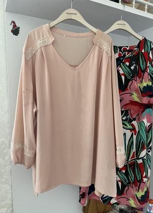 Нарядная блузка батал marks & spenser