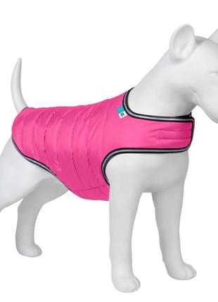 Курточка-накидка для собак airyvest s b 41-51 см с 23-32 см рожевий (15427)