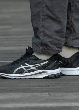 Кросівки asics flytefoam black white