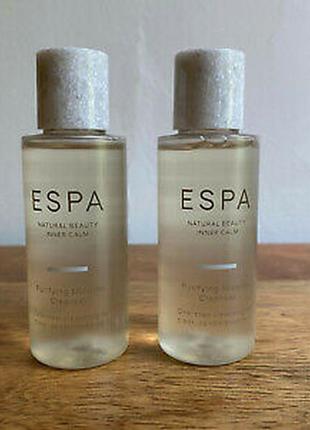 Очисна міцелярна вода espa purifying micellar cleanser 50ml (travel формат)1 фото