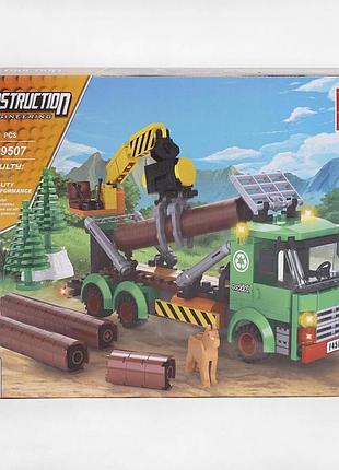 Конструктор ausini, "спецтехніка", 274 деталей, в коробці