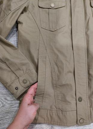 Мужская джинсовая куртка на коттоновой подкладке.2 фото