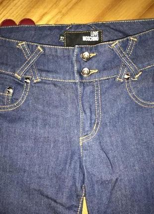 Love moschino-дизайнерские джинсы клеш! р.-273 фото