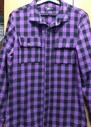 Сорочка фланелева staff у клітину