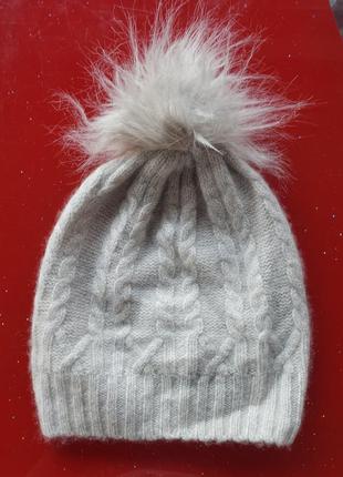 H&m
шапка детская девочке 52-54 см кашемировая1 фото