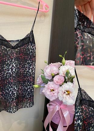 Маєчка з мереживом zara