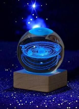 Светильник-ночник "хрустальный шар"