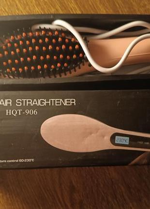 Електричний гребінець-вирівнювач волосся fast hair straightener