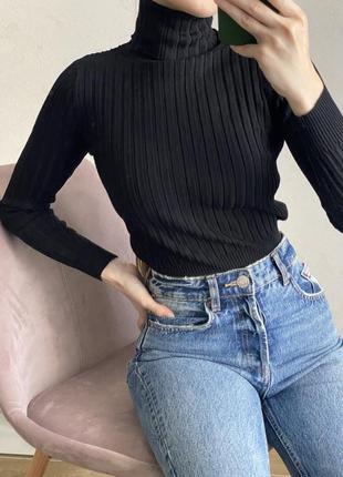 Укороченный гольф водолазка zara