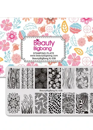 Пластина для стемпінгу beautybigbang xl-038