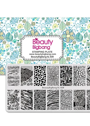 Пластина для стемпінгу beautybigbang xl-039