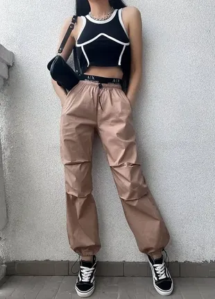 Жіночі штани (джогери) casual котонові «city»
