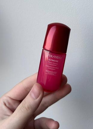 Потужна сироватка концентрат для обличчя shiseido ultimune power infusing concentrate 10 мл