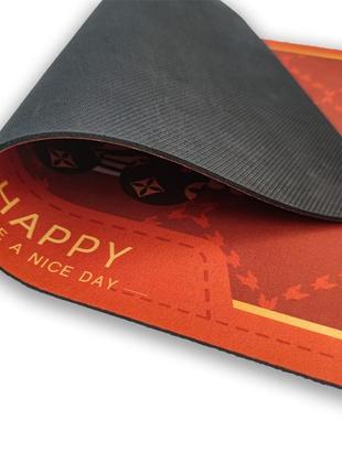 Вологопоглинаючий килимок «happy» 40*60cm*3mm (d) sw-000015651 фото