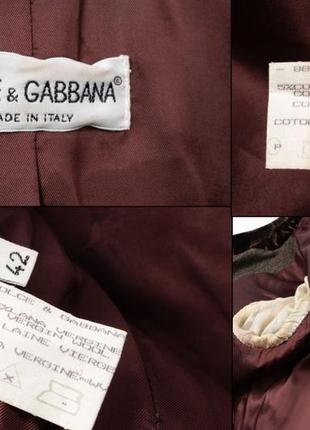 Dolce &amp; gabbana vintage jacket женский пиджак9 фото