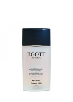 Тонер для обличчя чоловічий jigott moisture homme skin, 150 мл.3 фото