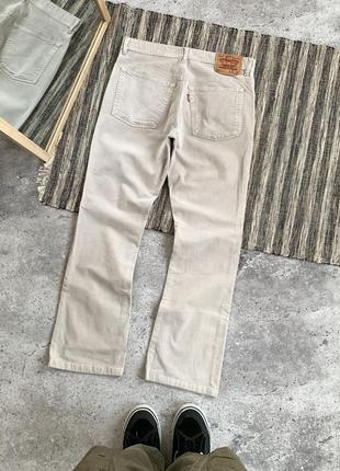 Vintage levis 517 corduroy pants винтаж женские клеш вельветовые брюки джинсы брюки бежевые кремовые светлые левайс оригинал размер 32