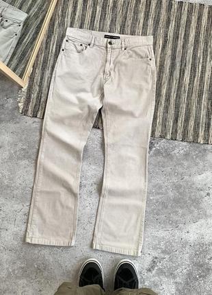 Vintage levis 517 corduroy pants вінтаж жіночі кльош вельветові штани джинси брюки бежові кремові світлі левайс оригінал розмір 322 фото