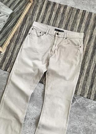 Vintage levis 517 corduroy pants вінтаж жіночі кльош вельветові штани джинси брюки бежові кремові світлі левайс оригінал розмір 326 фото