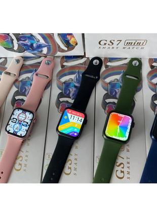 Cмарт часы smart watch gs7 pro max программа wearfit pro series airplus black 41 mm2 фото