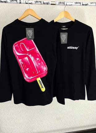 Лонг лонгслив стуси стусы stussy1 фото