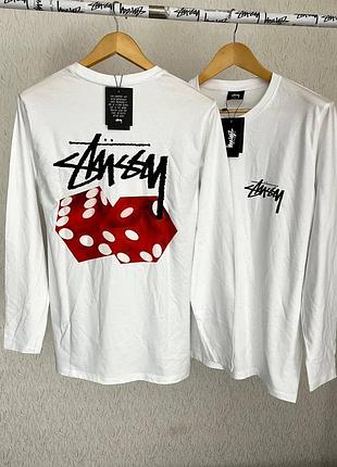 Stussy лонг лонгслив стуси