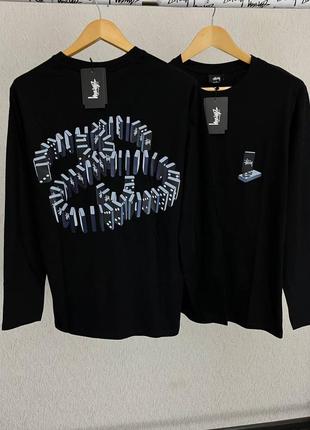 Stussy лонг лонгслив стуси