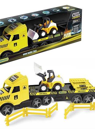 Евакуатор "magic truck technic" (бульдозером)