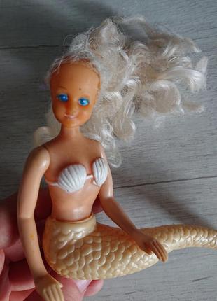 Кукла фигурка русалочка винтаж 90х2 фото