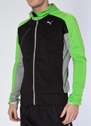 Куртка вітровка puma core hooded track m/48-50 біг