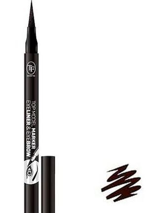 Підводка-фломастер для очей тріумф tf triumf top model marker eyeliner&eyebrow