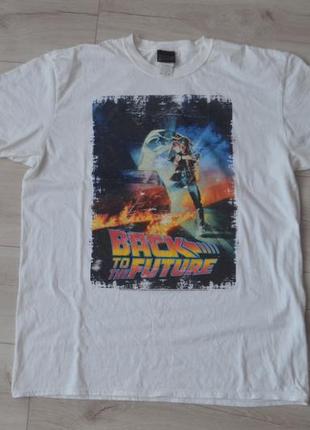 Чоловіча футболка back to the future / xl розмір