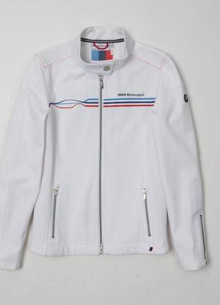 Bmw soft shell white jacket powered m series motorsport   жіноча куртка