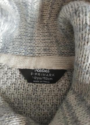 Классный свитер на мальчика р. 11-12лет/152 rebel by primark3 фото