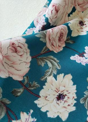 Новая удлиненная блуза с цветочным принтом shein curve 4 xl