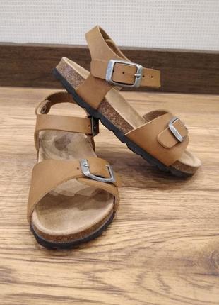 Кожаные босоножки, сандали birkenstock