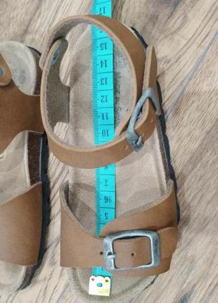 Кожаные босоножки, сандали birkenstock5 фото