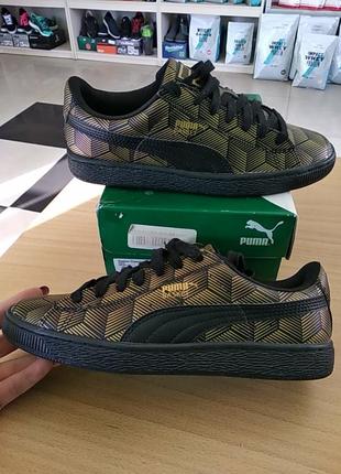 Жіночі кеди puma basket classik metallic mn's2 фото