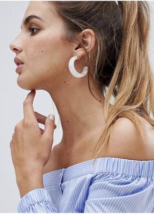 Сережки asos, біжутерія asos