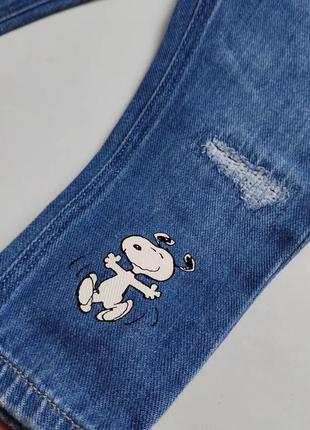 Джинси zara snoopy3 фото