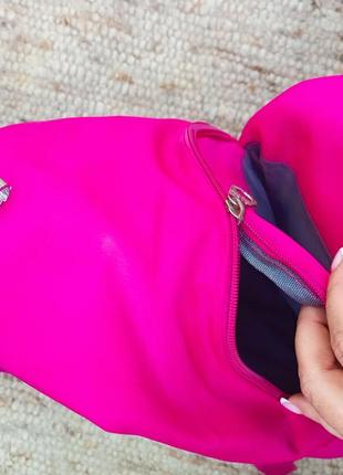 Яркий рюкзак розовый5 фото