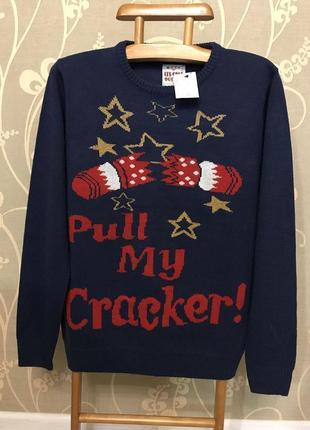 Очень красивый и стильный брендовый вязаный свитерок 19.