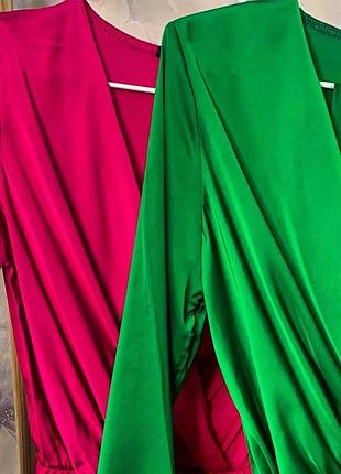 Однотонные платья 2